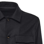 Camicia in lana MCJSP3597F25 019 MICHAEL COAL 