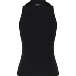 Top con nodo a bandana e bottoni 106315 A347Z99 PINKO 