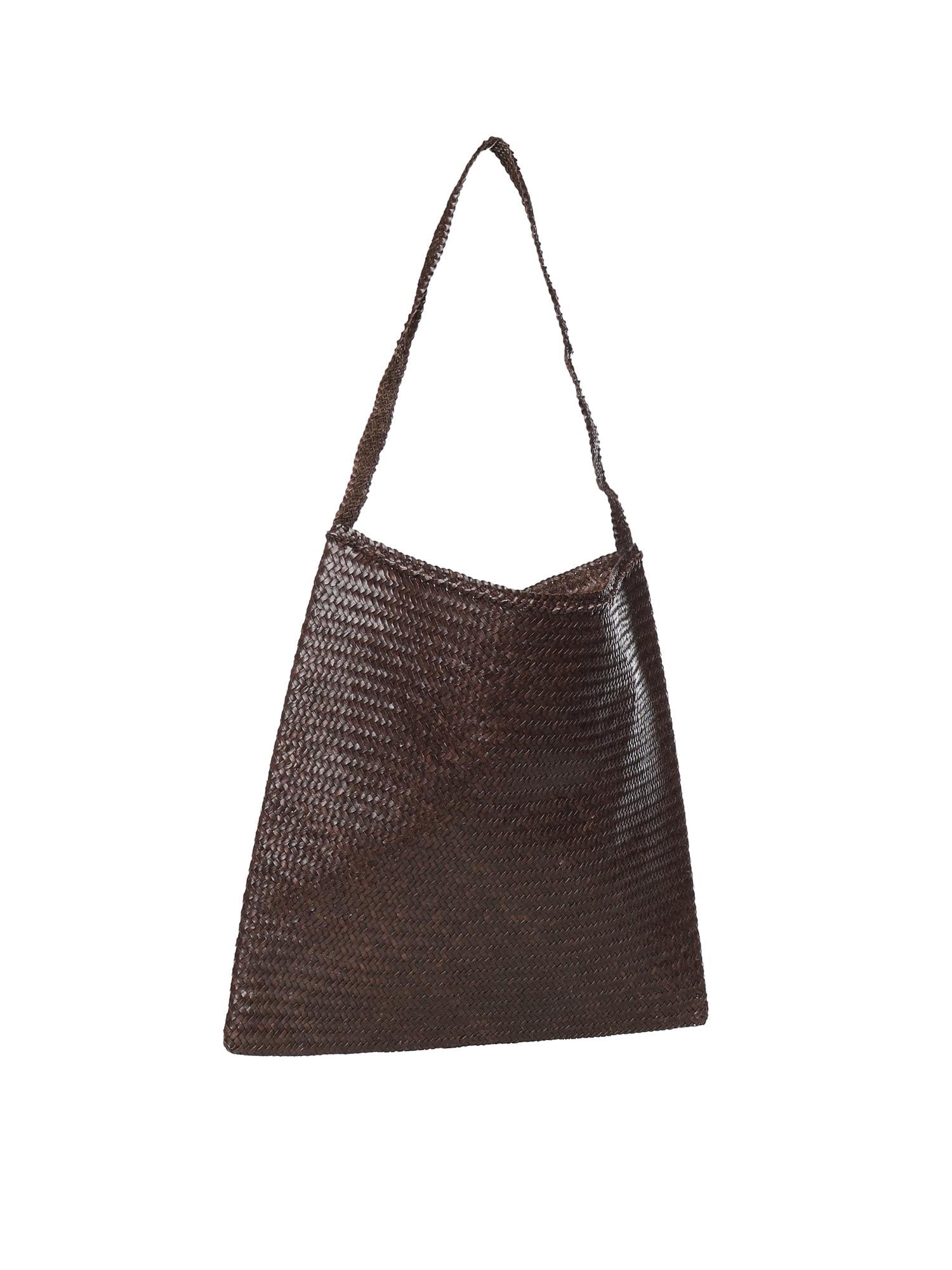 Borsa Ars Tote in pelle 8848 DK BROWN DRAGON DIFFUSION 