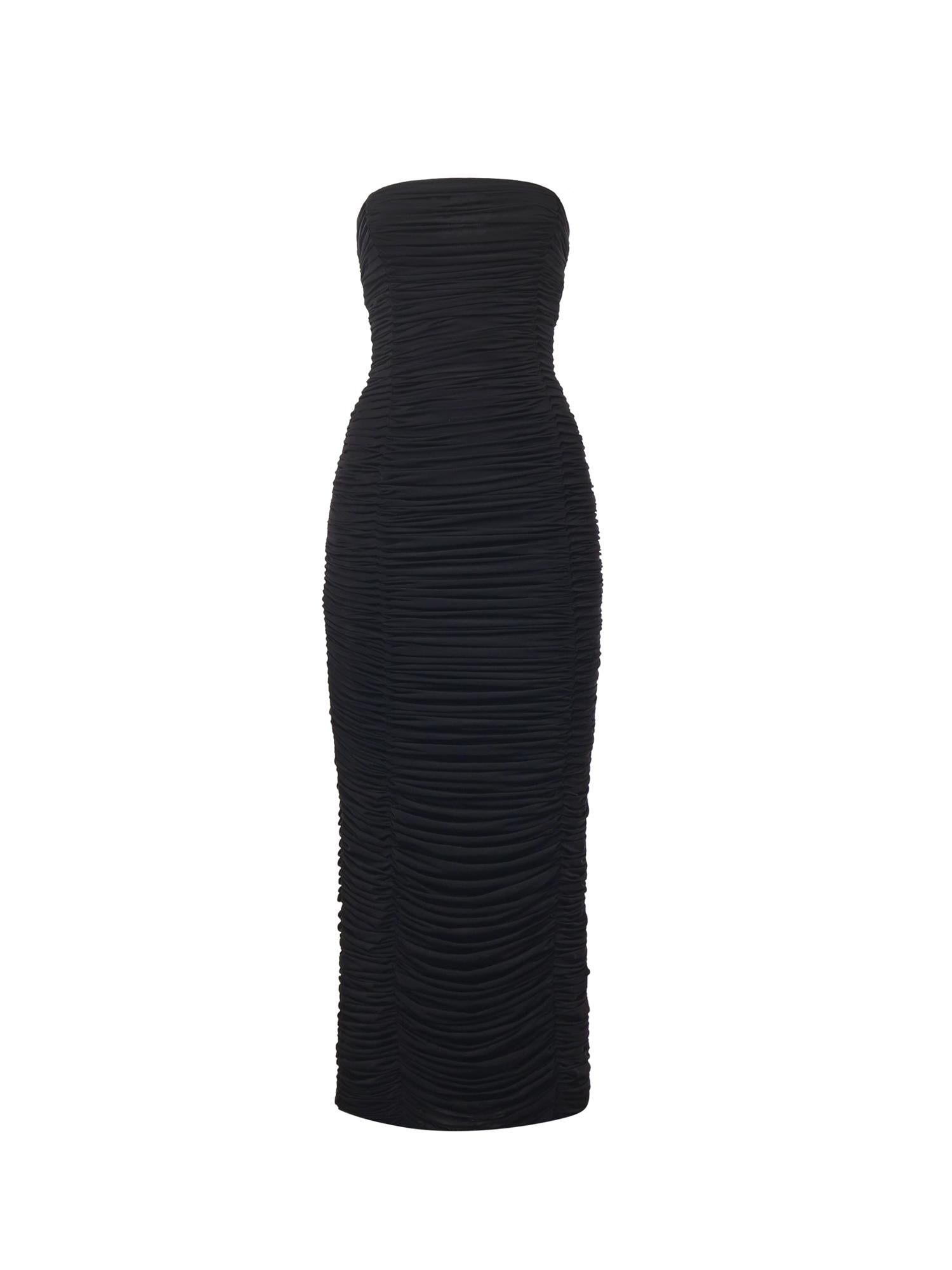 Abito midi con volant 2869250000035  MAGDA BUTRYM 