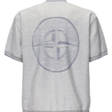 T-shirt con filato bicolore K1S155100013 S00A7V0022 STONE ISLAND 