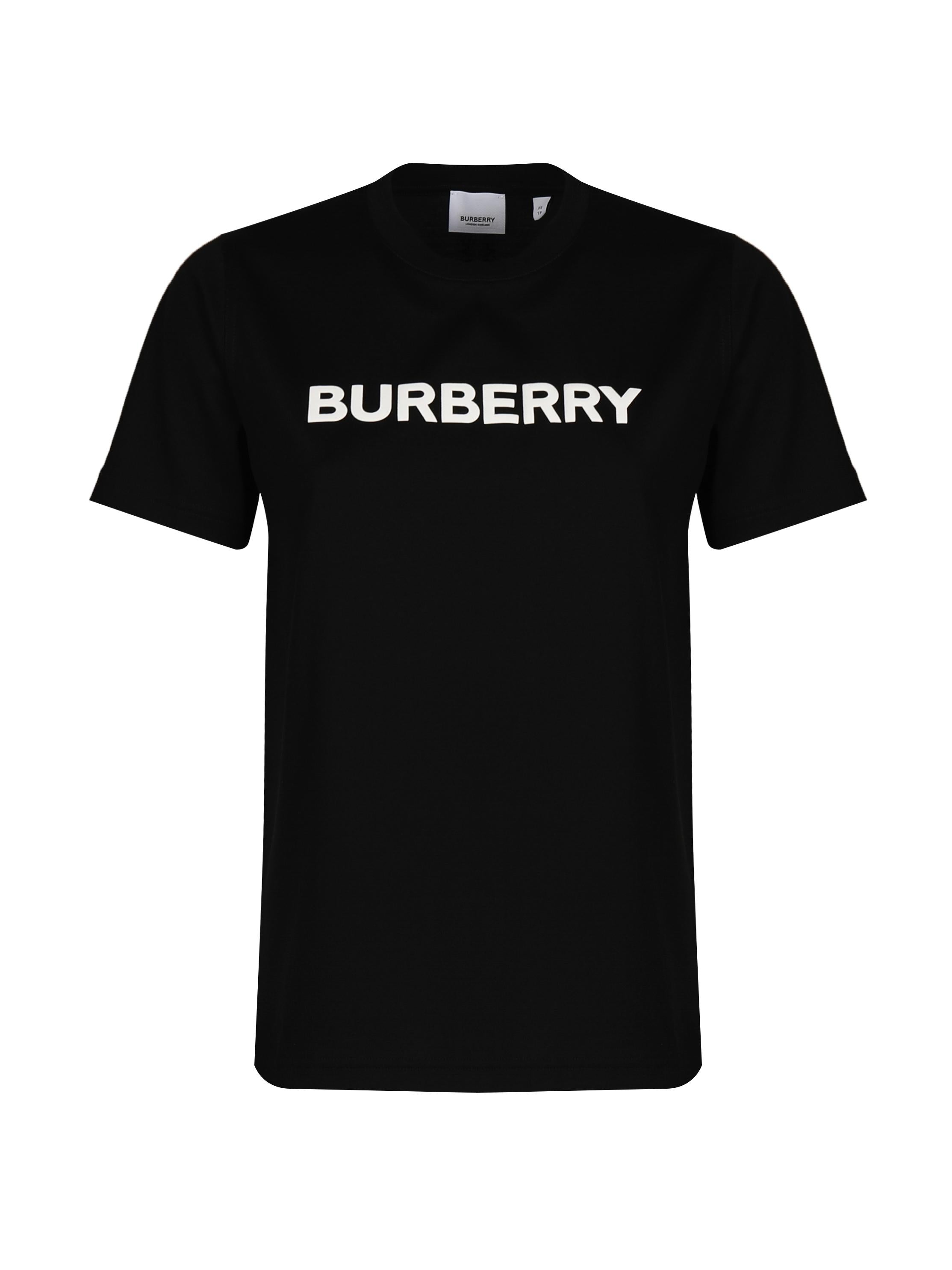 T-shirt in cotone con logo<BR/> 8080324 A1189 BURBERRY 