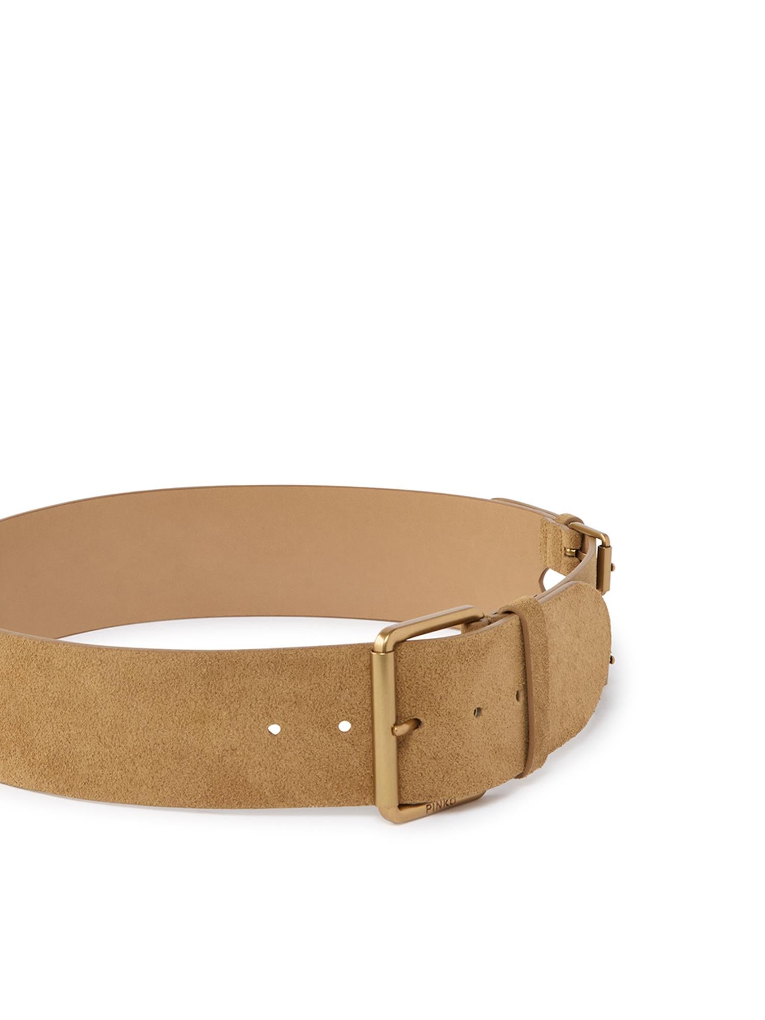 Cintura in pelle crosta con cinturini 106647 A35VL08Q PINKO 
