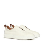 Sneaker slip-on in pelle bottolata MBCD21995BART LLDI50 SANTONI 