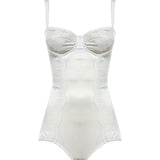 Body intimo a balconcino in seta con pizzo O9A05T ONO13W0001 DOLCE & GABBANA 