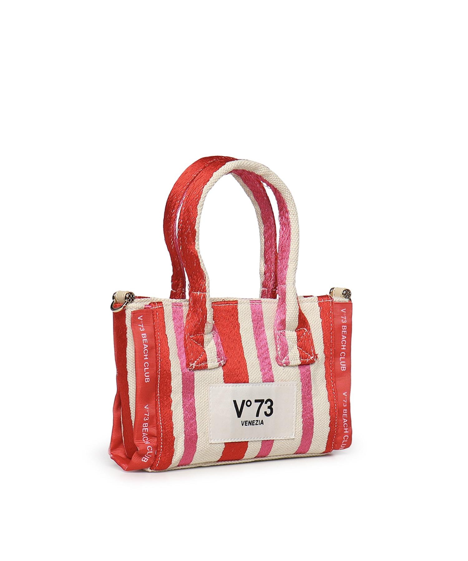 Mini bag con logo 73BS9MV03R ILENEROSSO/MULTICOLOR V° 73 
