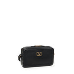 Borsa tracolla mini Alltime in vitello granato 6W0P0AI5 RZR0NO VALENTINO GARAVANI 