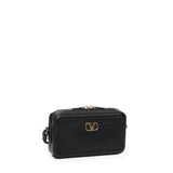 Borsa tracolla mini Alltime in vitello granato 6W0P0AI5 RZR0NO VALENTINO GARAVANI 