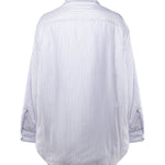 Camicia in cupro a righe S50DT0040 M35204001F MAISON MARGIELA 