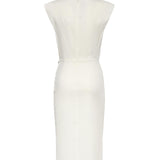 Abito longuette in lino 106521 A34IZ05 PINKO 