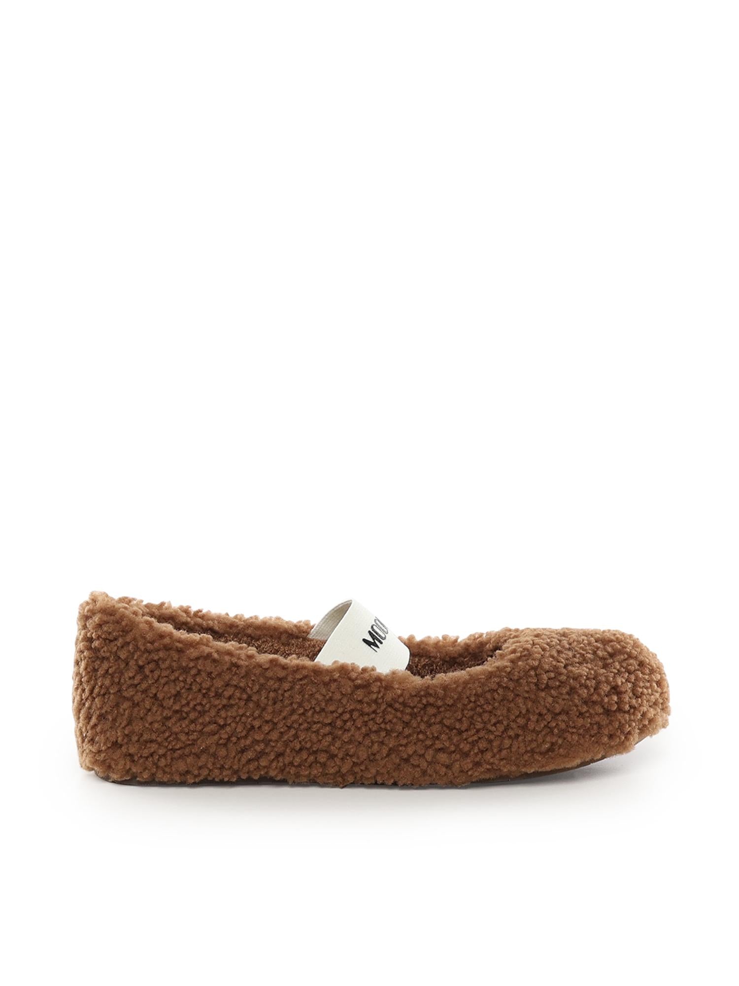 Ballerina in shearling 80D2400010 M008 MOON BOOT 