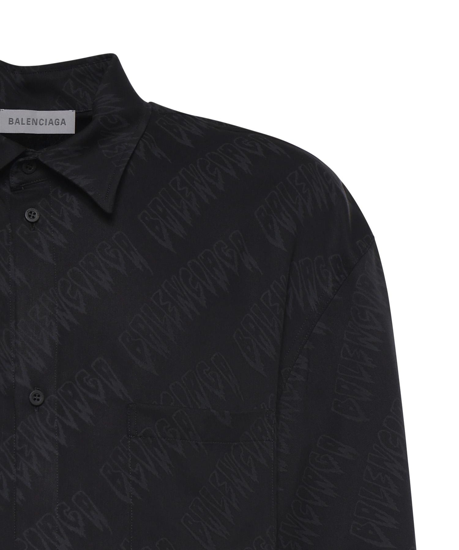 Camicia Creeper in viscosa 871407 TUL021069 BALENCIAGA 
