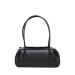 Borsa a spalla Oyster in pelle OYSTER SHOULDER BAG BLACK YUZEFI 