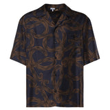 Camicia a maniche corte in seta H616Y05X91 4042 LOEWE 