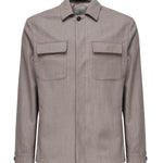 Overshirt in misto lana L70GIAJ17TES0L065 81 ELEVENTY 