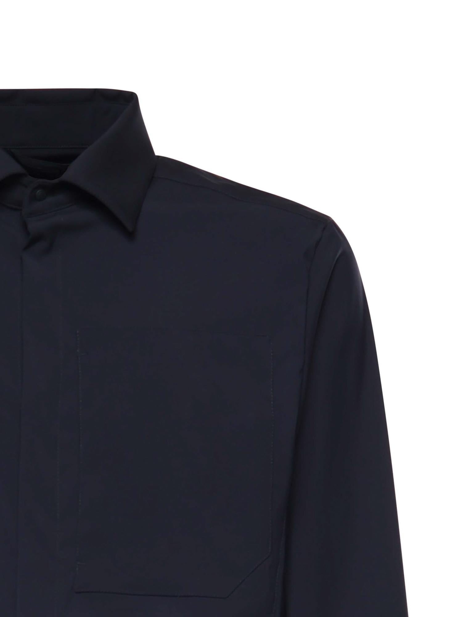 Shacket in tech-merino GI000625U 334849200 HERNO 