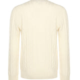 Maglia in cashmere a trecce 710876728 010 POLO RALPH LAUREN 