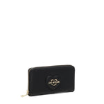 Portafoglio con logo lettering JC5730PP0LKL0 000 LOVE MOSCHINO 