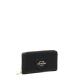 Portafoglio con logo lettering JC5730PP0LKL0 000 LOVE MOSCHINO 