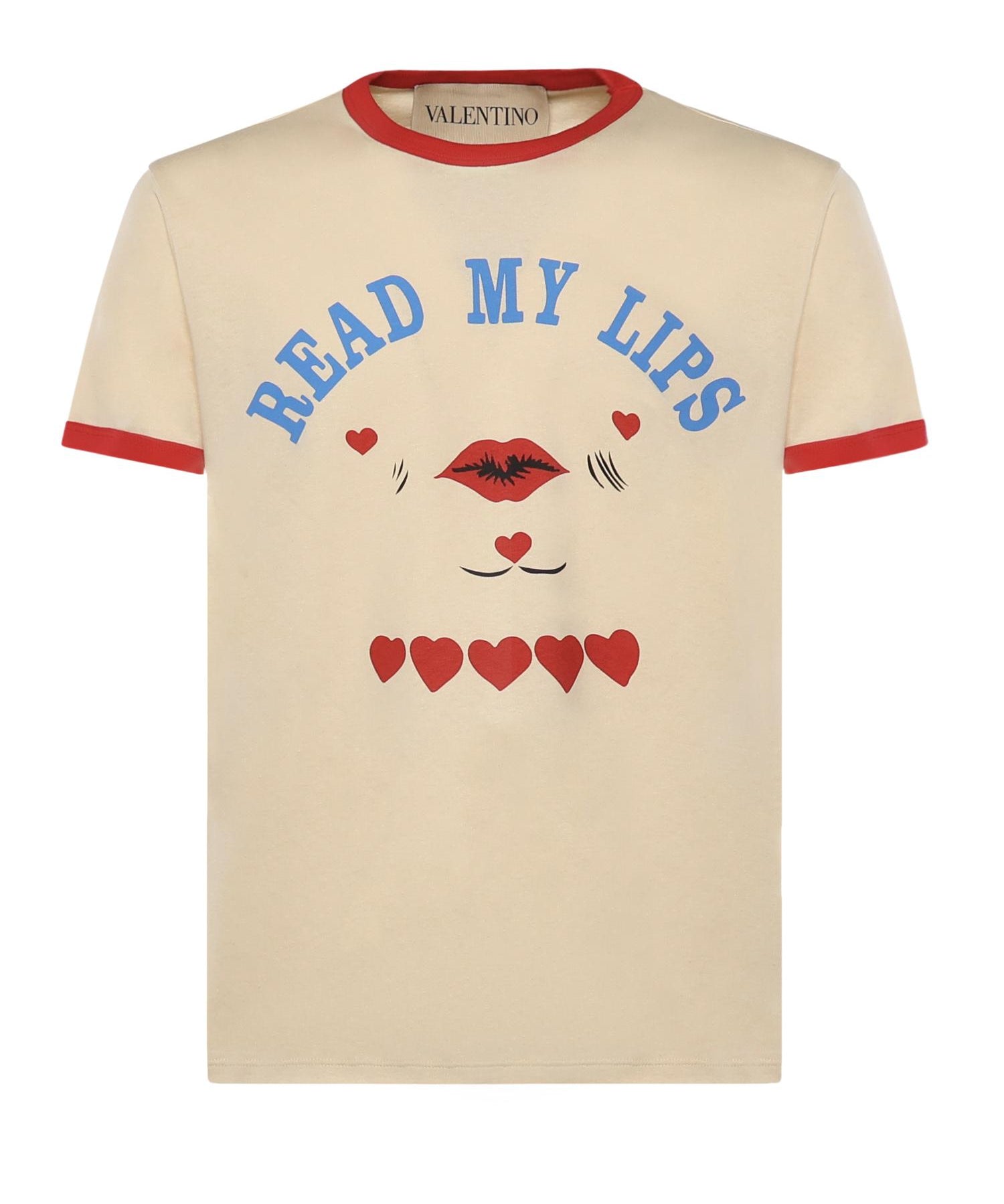 T-shirt in cotone con stampa 8V3MG17D BC7RHK VALENTINO GARAVANI 
