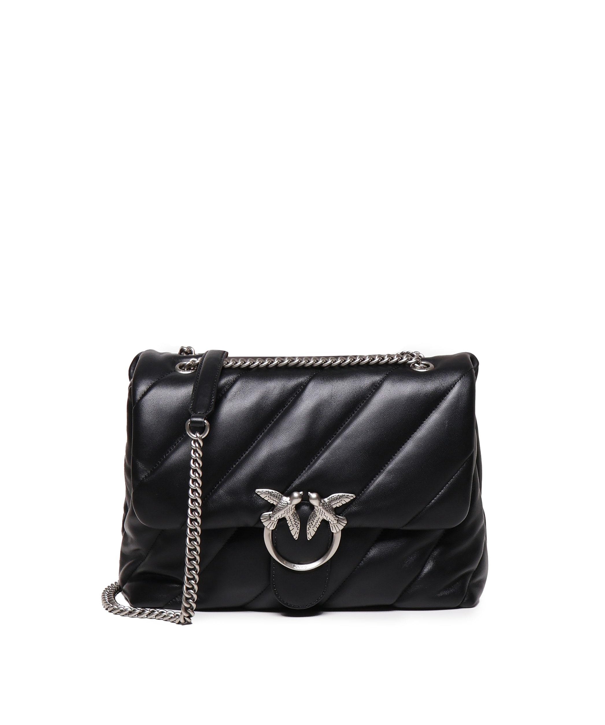 Borsa grande a tracolla Love Bag Puff Maxi Quilt 100037 A0F2Z99O PINKO 