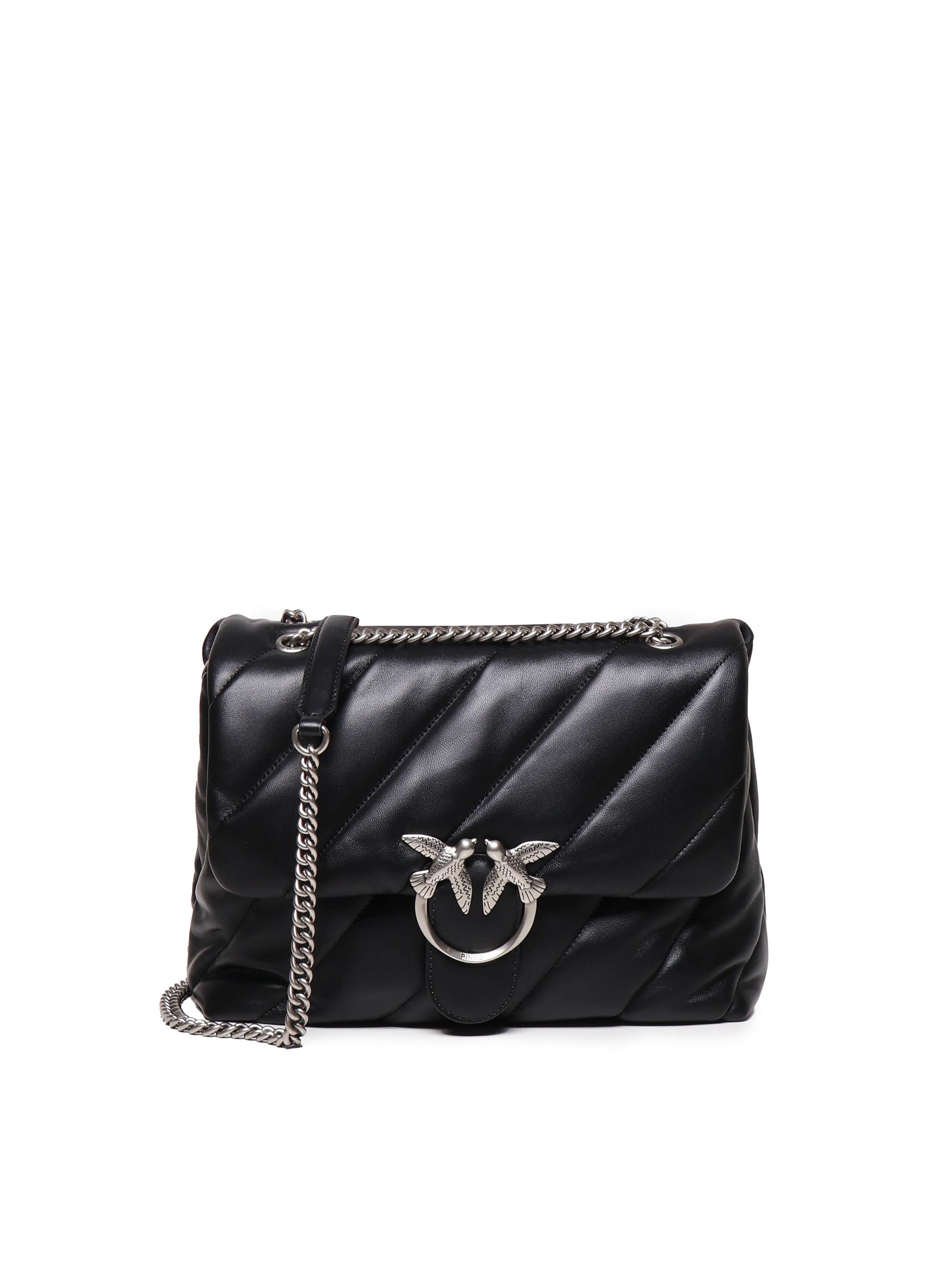 Borsa grande a tracolla Love Bag Puff Maxi Quilt 100037 A0F2Z99O PINKO 