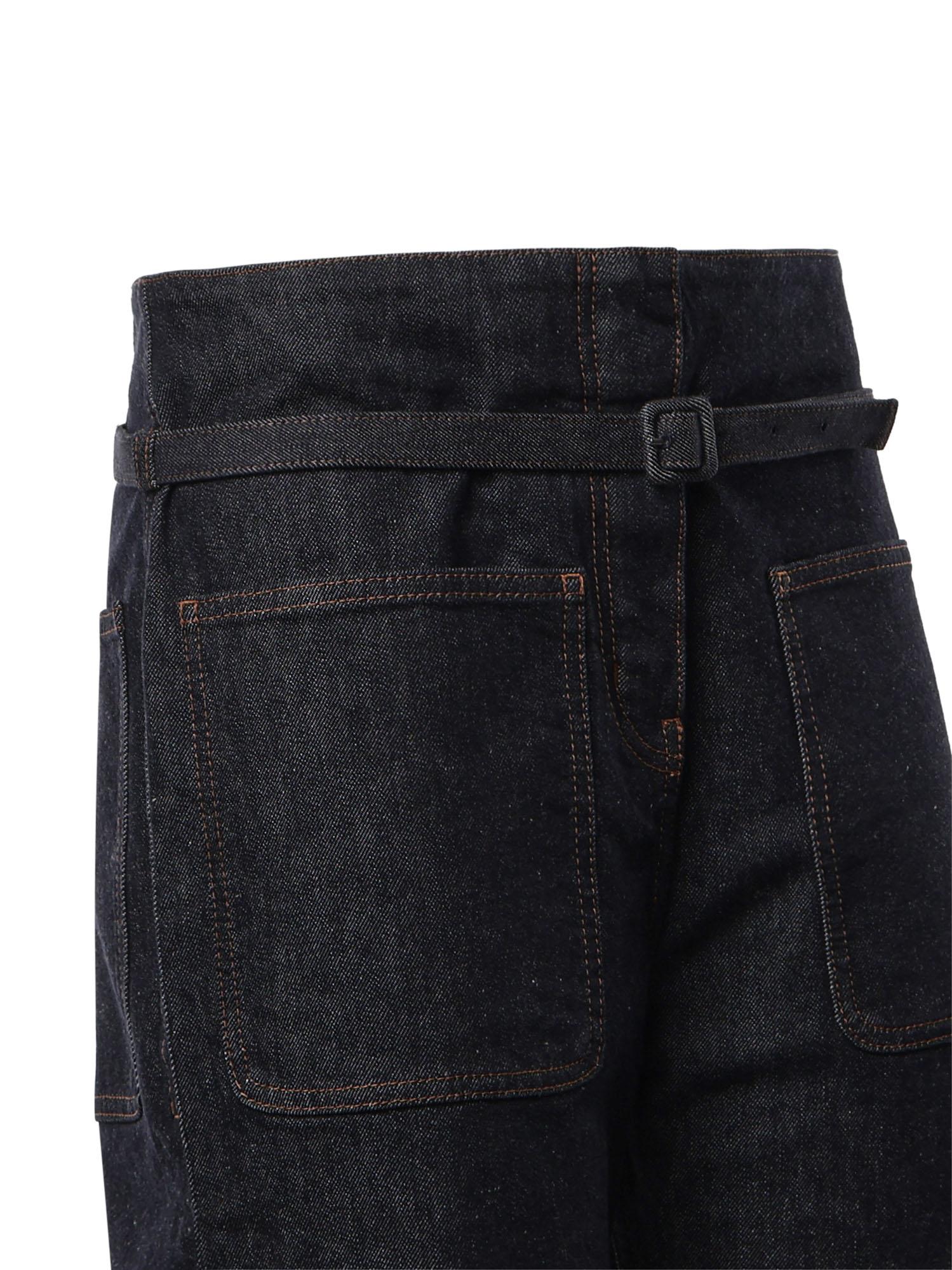 Jeans straight in denim 226DPA454DE0035 M316 COURREGES 