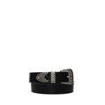 Cintura in pelle shiny con finiture metalliche 106692 A315Z99O PINKO 