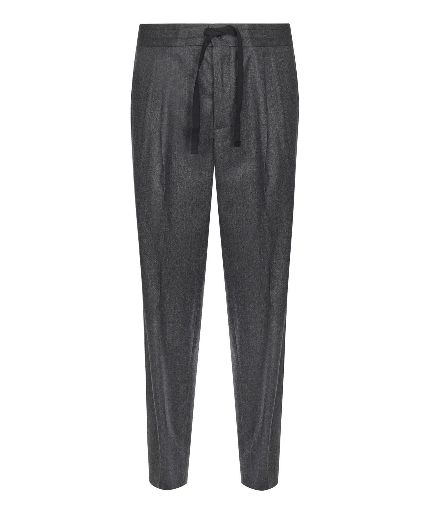 Pantaloni in stuoia di lana mélange GP12PT FURNCN0141 DOLCE & GABBANA 