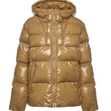 Piumino in crystal nylon con cappuccio 101597 A2P7D93 PINKO 