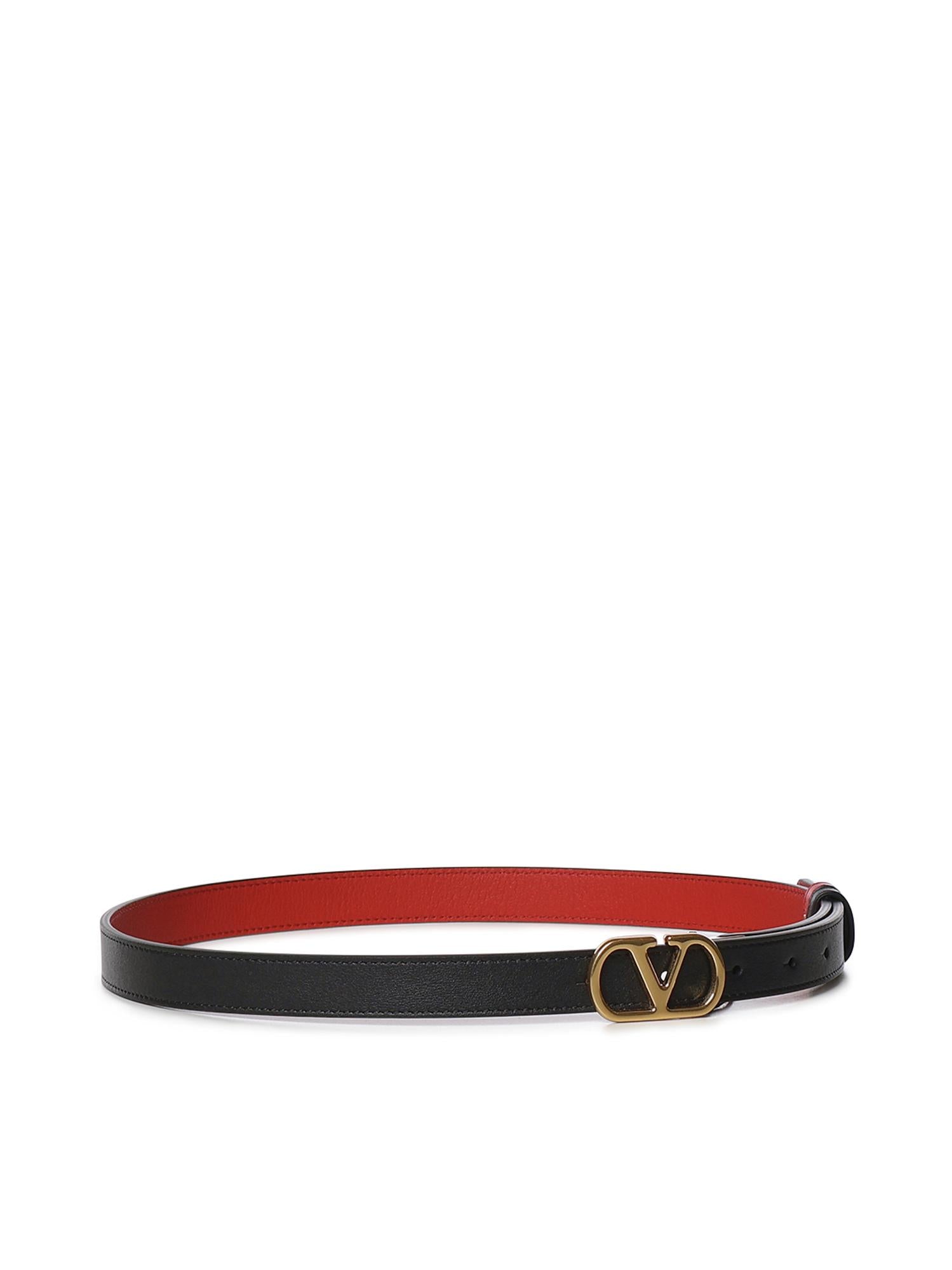 Cintura reversibile VLogo Signature in vitello 8W0T0SU8 IYR0SM VALENTINO GARAVANI 