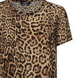 T-shirt con stampa animalier 5YGH29 7320AP1TO MARCIANO BY GUESS 