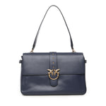 Borsa a spalla maxi Love Bag Slouchy in pelle 105067 A0QOG08Q PINKO 