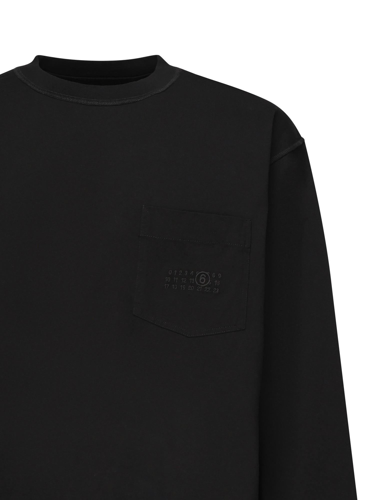 Felpa con logo SH0NH0016 M20050900 MM6 Maison Margiela 