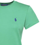 T-shirt in cotone con logo 211B14605 016 POLO RALPH LAUREN 