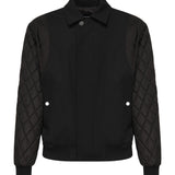 Bomber con maniche trapuntate S74AM1596 S40320900 DSQUARED2 