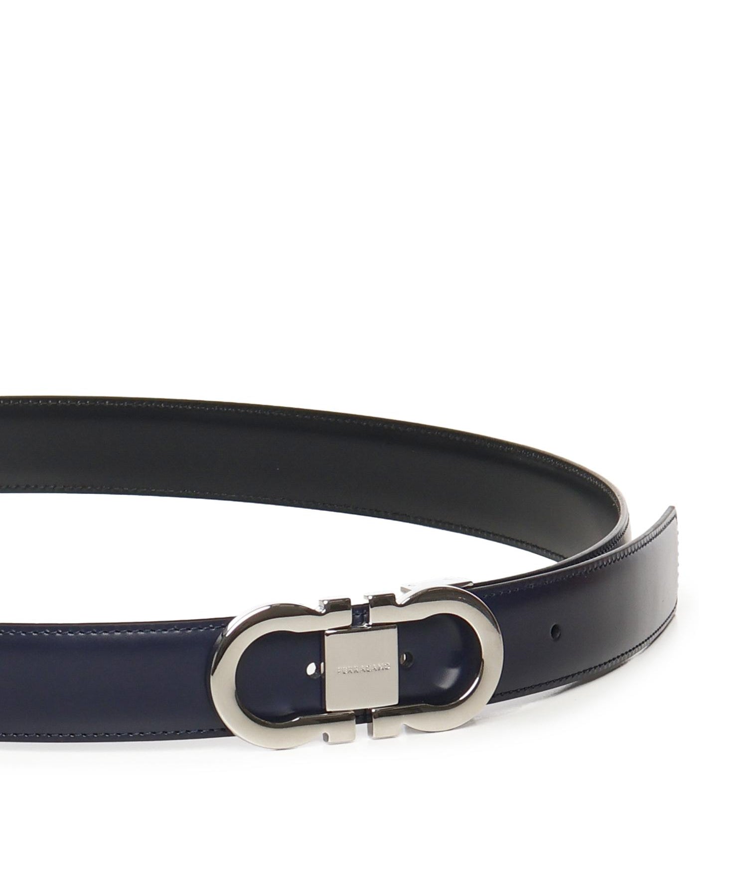 Cintura reversibile e regolabile Gancini 670326 770942002 FERRAGAMO 