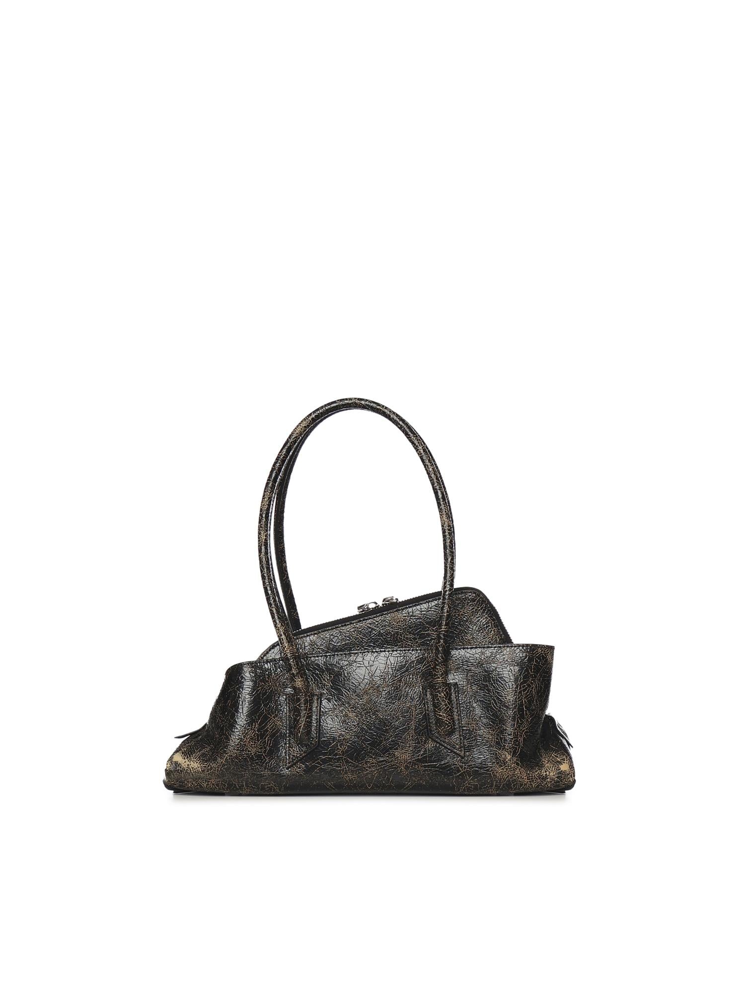Borsa La Passeggiata small in pelle<BR/> 260WAH00058 LBT142AA594 THE Attico 
