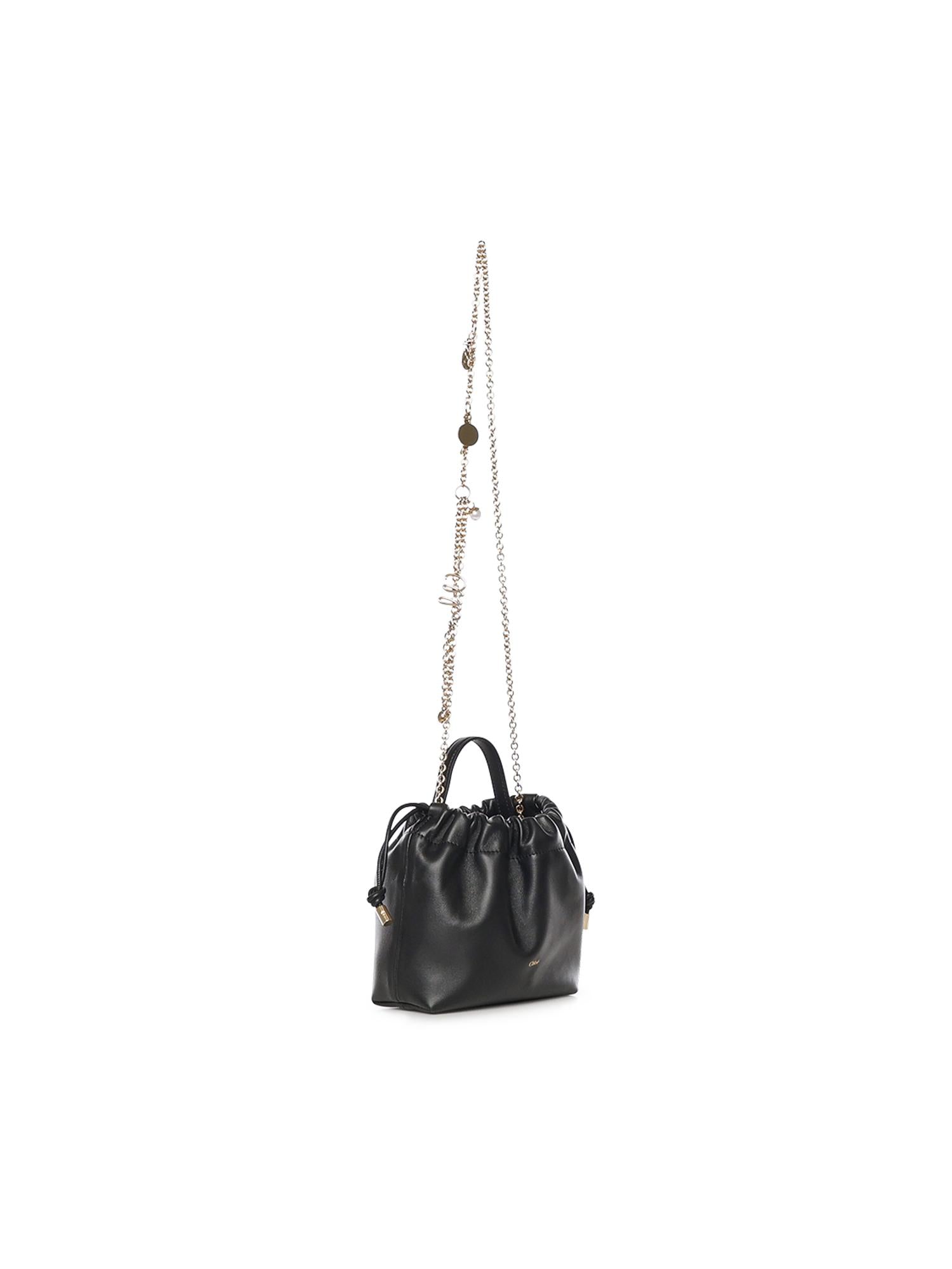 Borsa a spalla mini Chloè Icons in pelle CH26SP126R12 001 CHLOÉ 