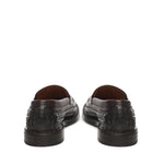 Mocassino in pelle intrecciata DU3266PHOEUY195 TM00 DOUCAL'S 