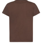 T-shirt con logo lettering 100373 A34FL78 PINKO 