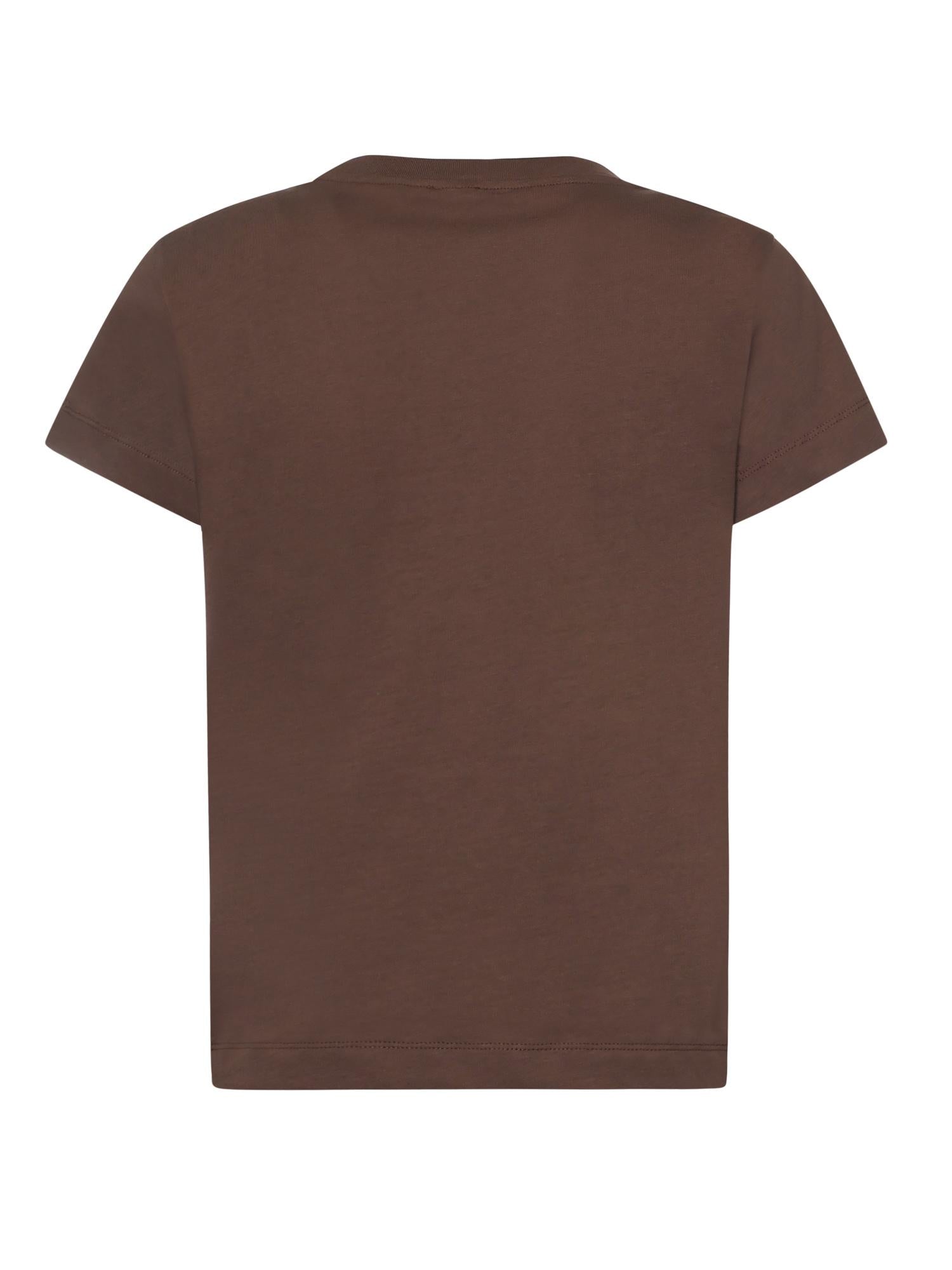 T-shirt con logo lettering 100373 A34FL78 PINKO 