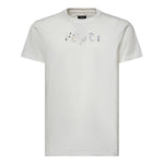 T-shirt in cotone con logo FY1319 AUOBF0H0G FENDI 