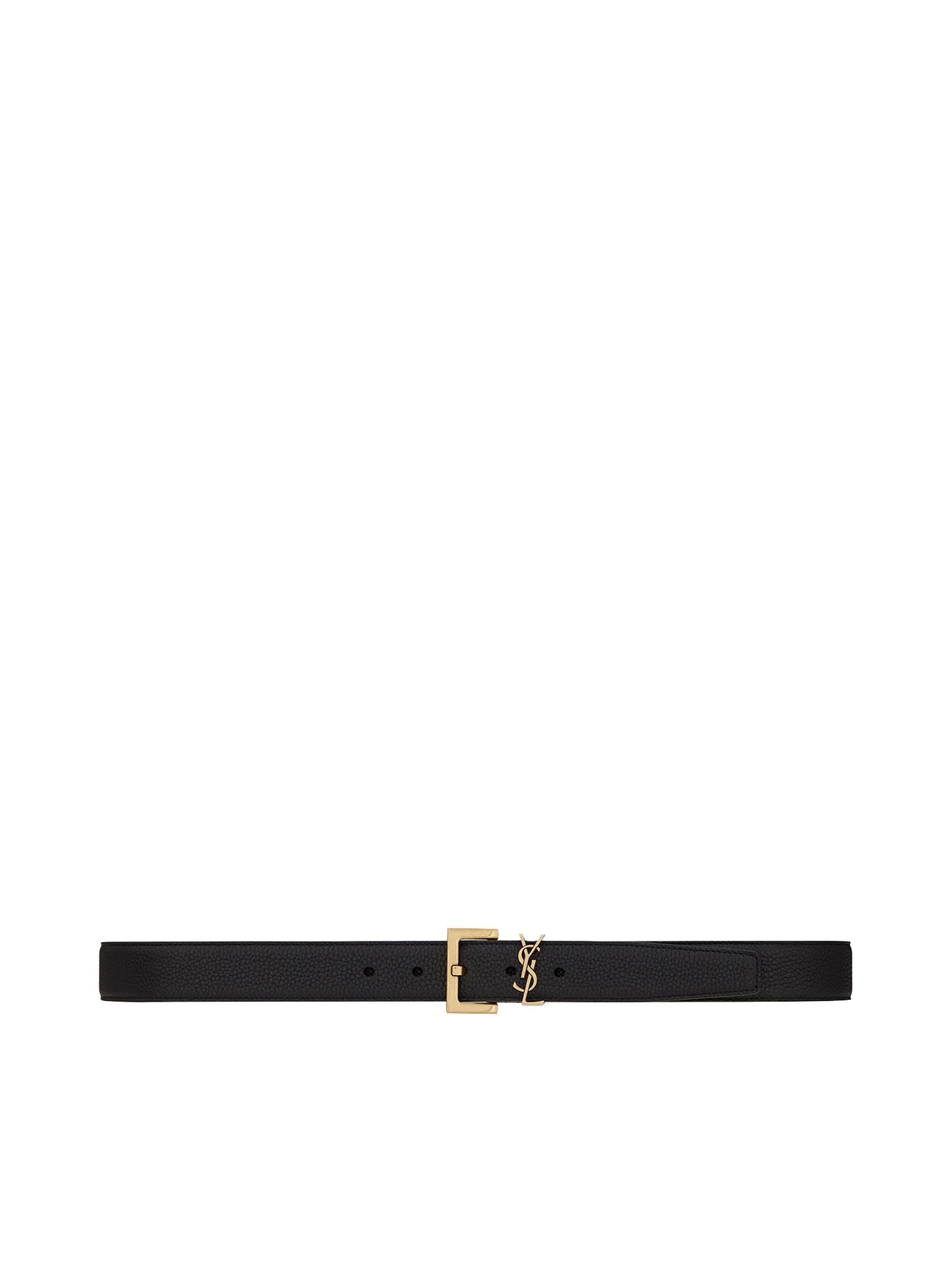 Cintura cassandre in pelle martellata 634440 DTI0W1000 SAINT LAURENT 