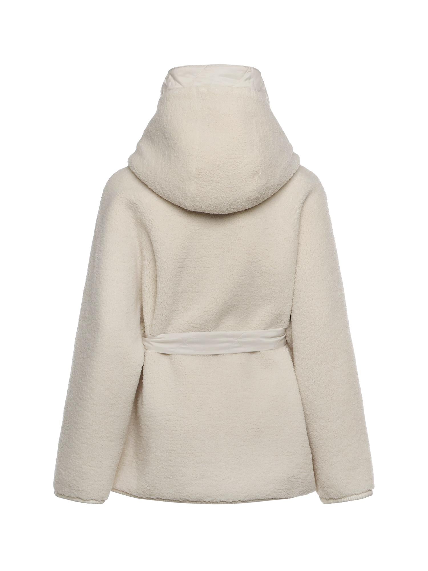 Caban corto effetto teddy 105473 A2QCC00 PINKO 