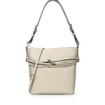 Borsa a spalla media Bucket Belt Bag in pelle 106339 A0QOZ14Q PINKO 