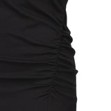 Abito lungo con spalle imbottite 105219 A2M2Z99 PINKO 