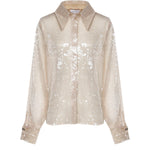 Camicia Orlena con paillettes GLSS26SH02  GALIA LAHAV 