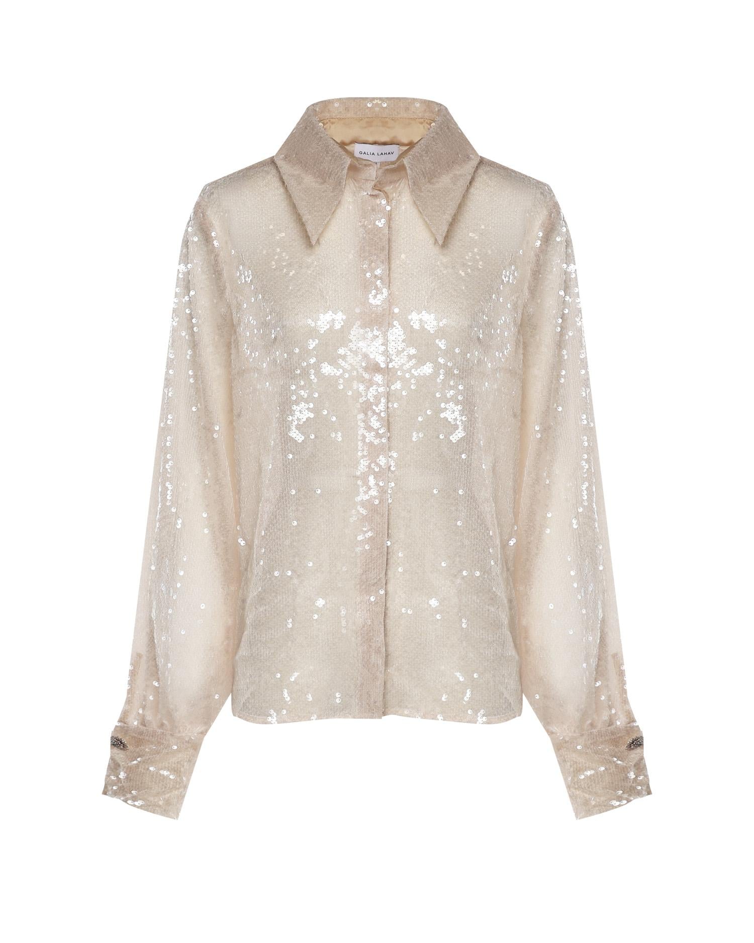 Camicia Orlena con paillettes GLSS26SH02  GALIA LAHAV 
