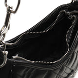 Borsa trapuntata con logo<BR/> JC4152PP1MLA0 00B LOVE MOSCHINO 